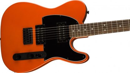 SQUIER FSR Affinity Series™ Telecaster® HH, Laurel Fingerboard, Black Pickguard, Matching Headstock, Black Hardware, Metallic Orange - Bilde 3